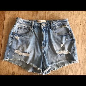 High waisted festival short